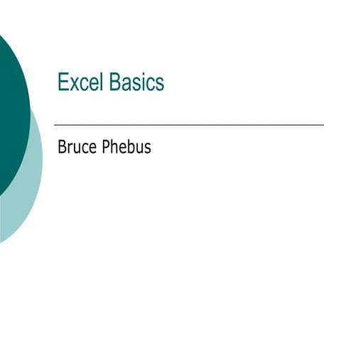 1 Excel Basics & Diff Error Prop