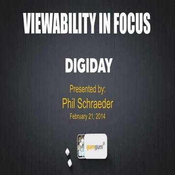 Tech Talk with GumGum: Viewability in Focus