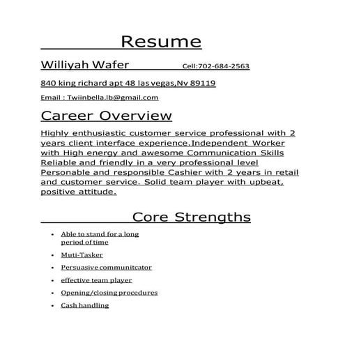 Williyahresume.rtf