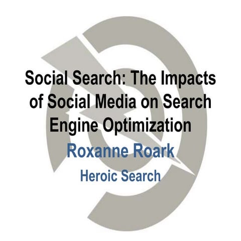 Social Search