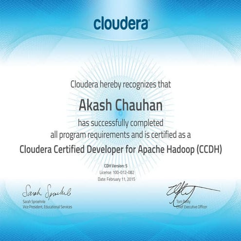 Akash_Chauhan_Cloudera_certification