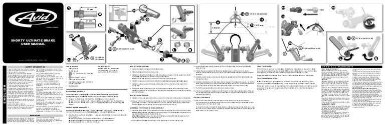 avid ultimate brakes