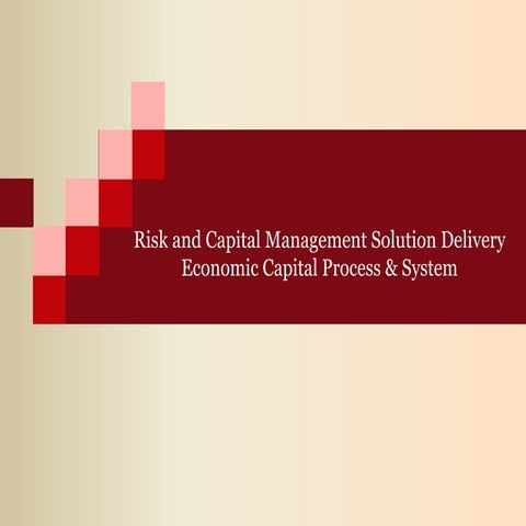 Economic Capital Model and System implementation