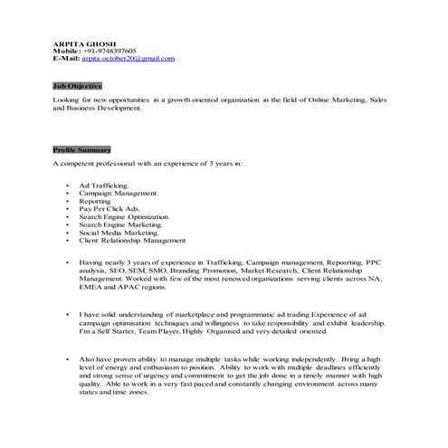 Updated Resume 2016_Arpita