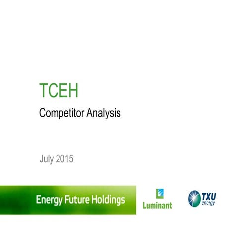 TCEH Competitive Analysis July 2015