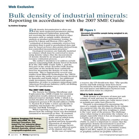 SME July_WebExclusive_Density | PDF
