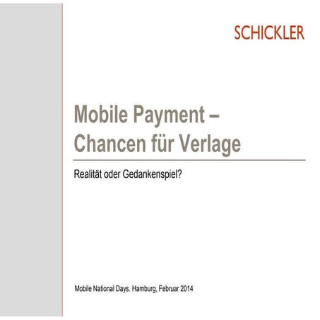 Alexander Kahlmann, Partner, SCHICKLER Unternehmensberatung