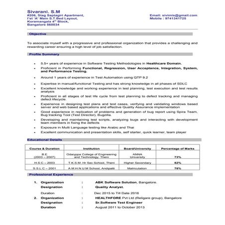 Quality Analyst_5+ years exp