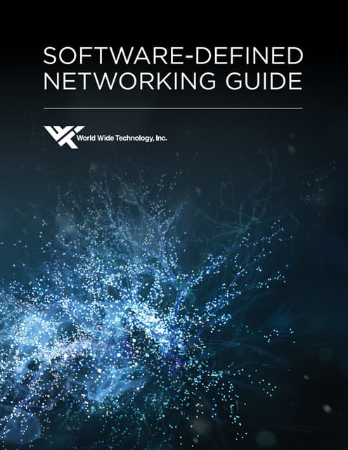 WWT Software-Defined Networking Guide