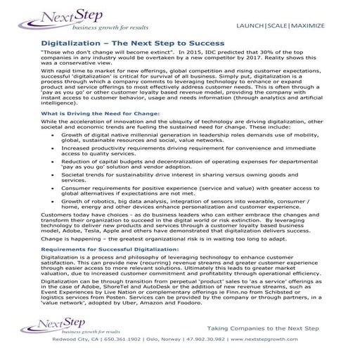 NSDigitalizationtoSuccess