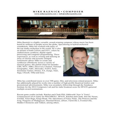 Mike_Raznick_CV | PDF