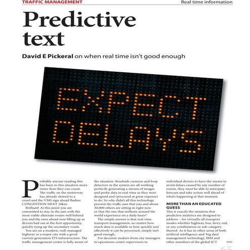 Thinking Highways -  Real Time 10-11