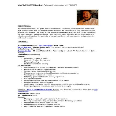 G Murali Murthy CV | DOC