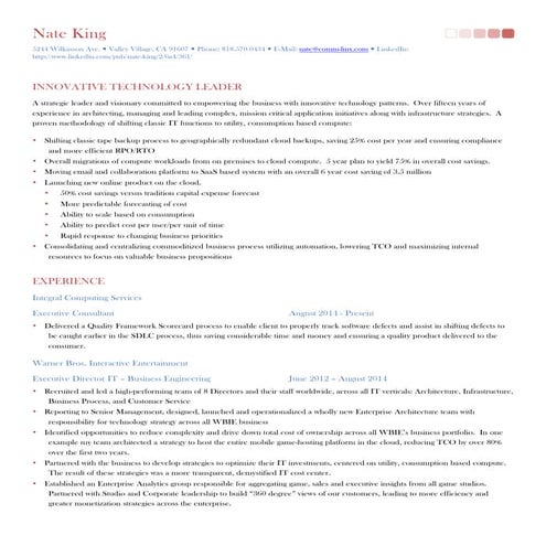 Nate King Resume 8-2014 AV