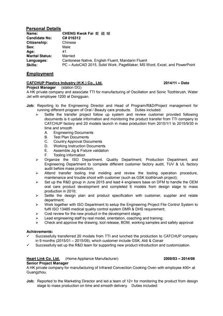 Curriculum Vitae_Ghanshyam Mistry | PDF | Civil Engineering Industry ...
