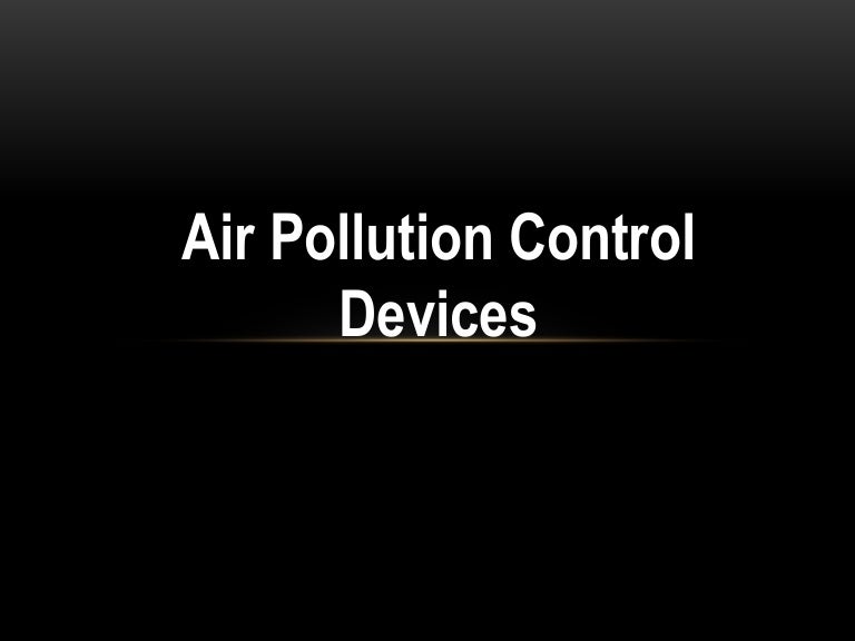 Air pollution control device