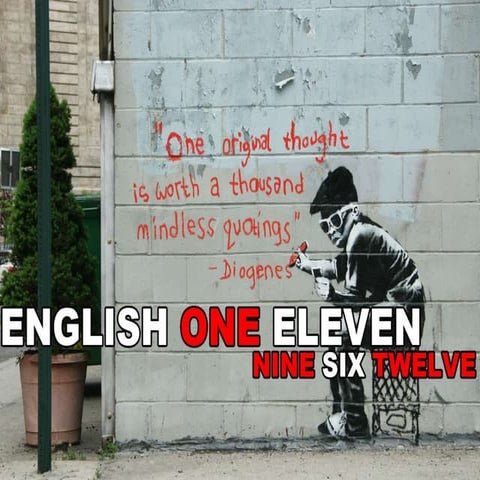 English 111 September 6, 2012