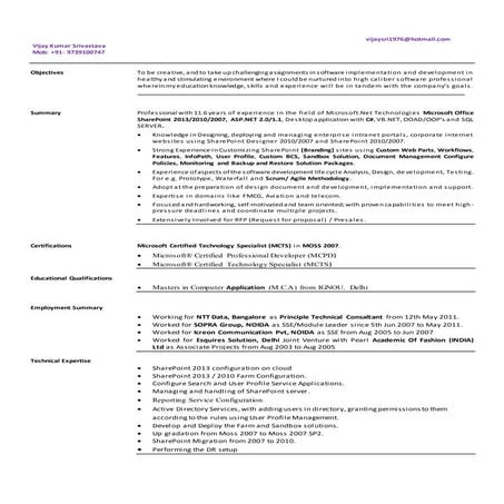 Resume_Vijay
