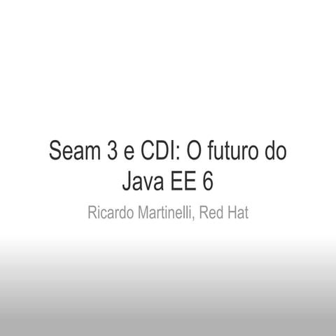 Tutorial JBoss Seam | PDF