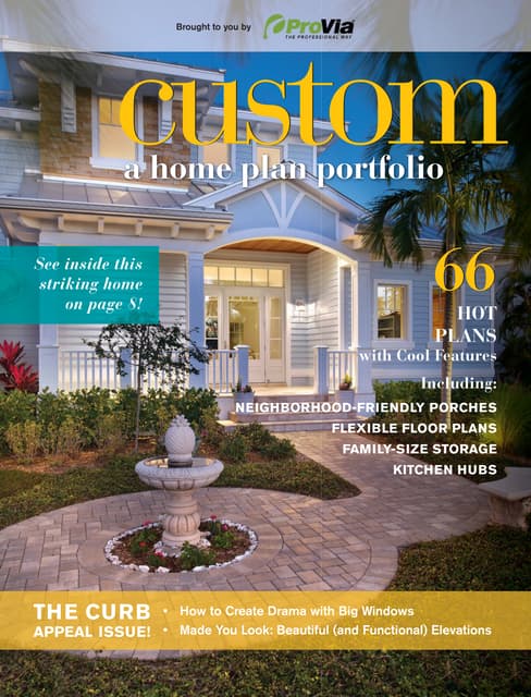 Provia Custom Home Plan Portfolio