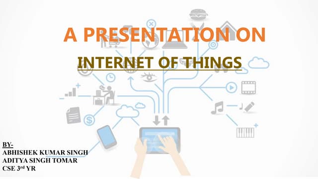 INTERNET OF THINGS (TEAM YMCA)