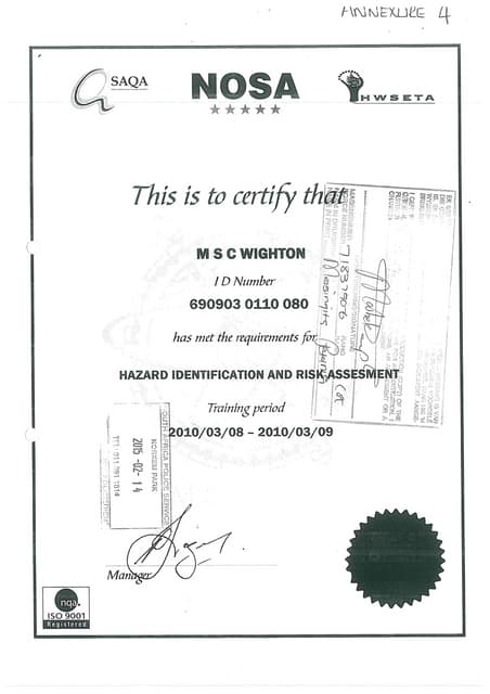 SACPCMP Registration Certificate | PDF