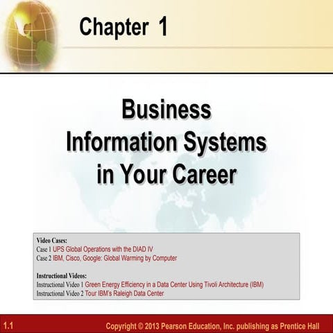 Business information system and students career