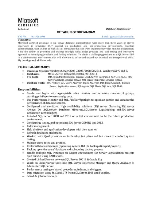 top 5 database administrator cover letter samples database administrator cover letters
