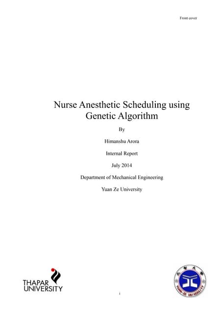 Himanshu Arora_Nurse Scheduling using GA