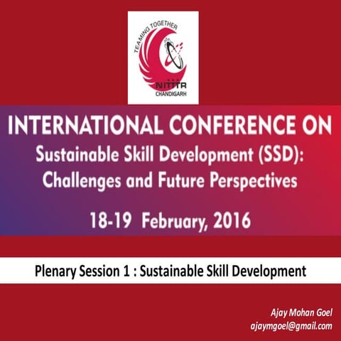 Sustainable Skill Development