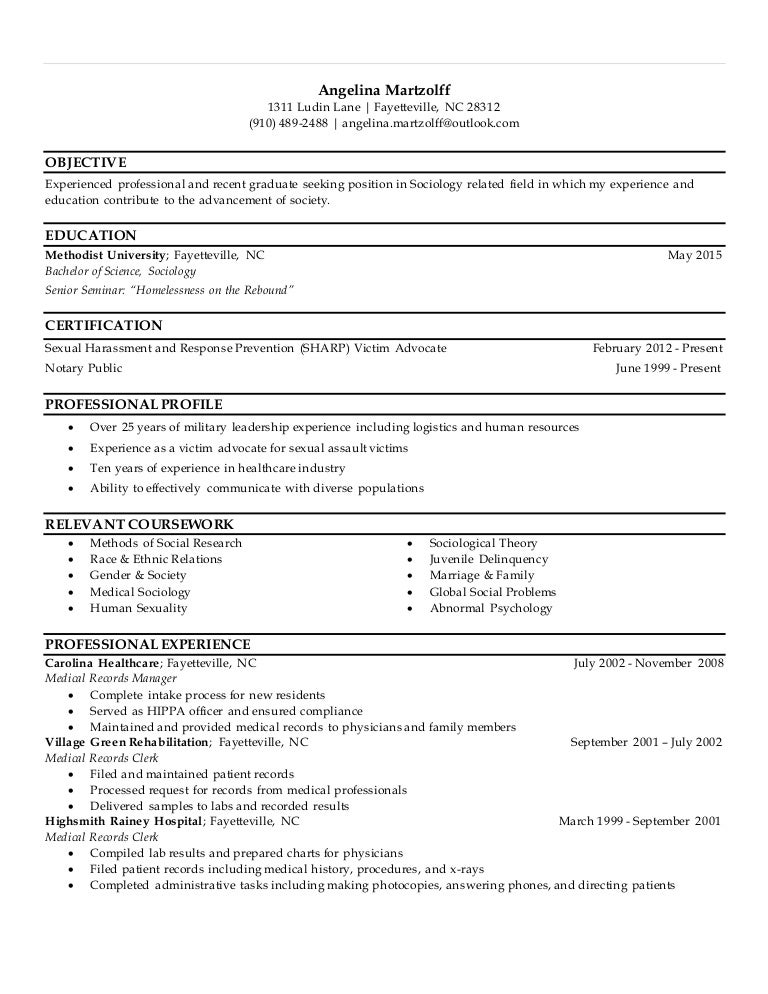 Sociology Resume - 96820063 Bac5 4303 8963 45ea7dc49dbb 150731132503 Lva1 App6892 Thumbnail 4 