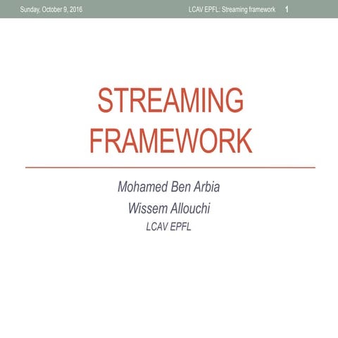 Java Media Framework API | PPT