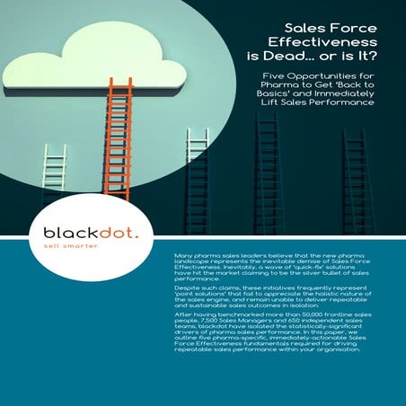 Blackdot White Paper - Sales Force Effectiveness is Dead or is it