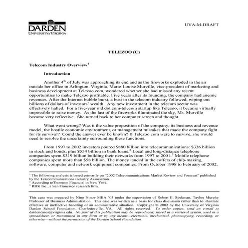 TELEZOO-Darden C Case