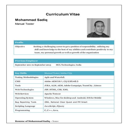 Resume_Mohammad_Sadiq-Sep
