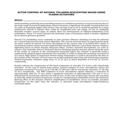 Abstract-Master Thesis