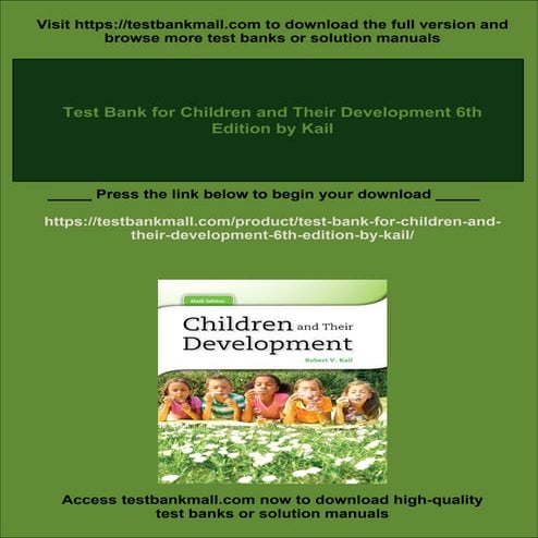 Childrens Thinking Cognitive Development and Individual Differences 6th ...