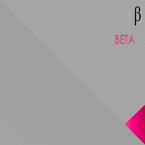 Beta presentation