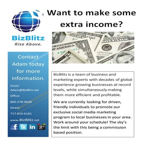 Sales Position Flyer