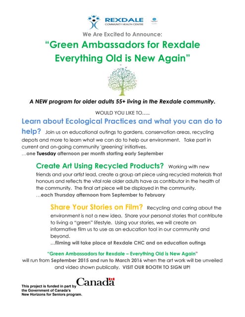 Green Ambassadors - Overview revised