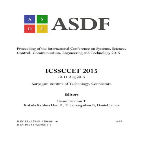 Proceeding of the International Conference on Systems, Science, Control, Comm...