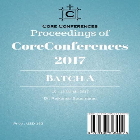 CoreConferences 2017 Batch A