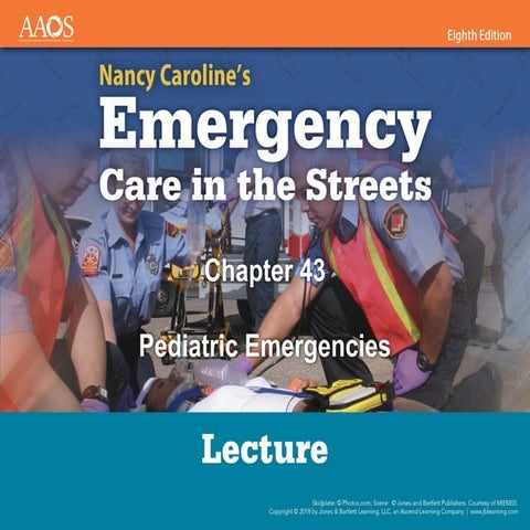 Emergency care in the streets chapter 43