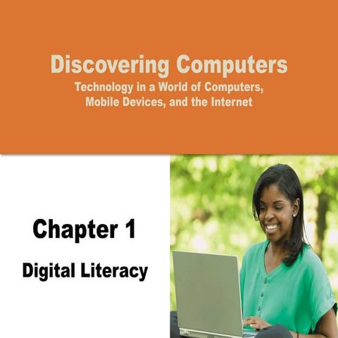 Chapter 01 Digital Literacy | PPTX | Internet for Beginners | Internet