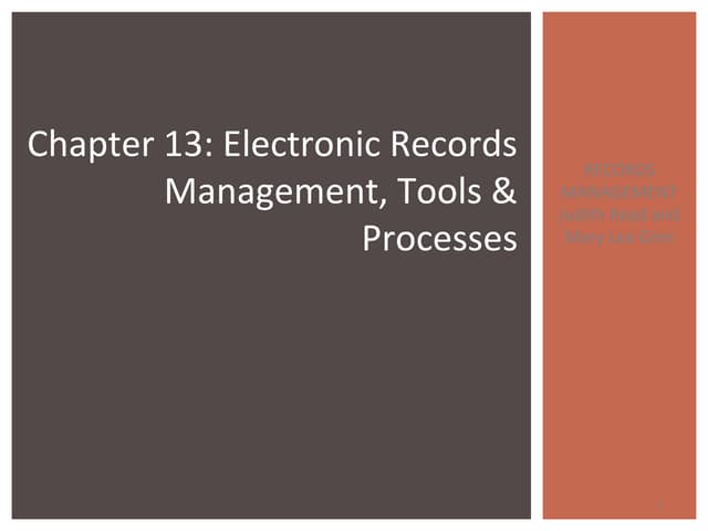 Chapter 13 | PPT | Computing | Technology & Computing