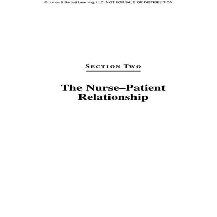 The Nurse & Patient Relationship | PDF