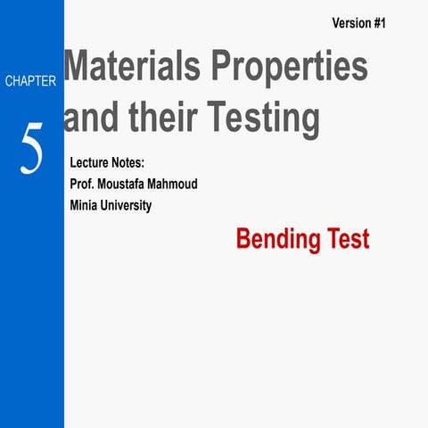 bending test Working Stress Design (Allowable Stress Design.ppt