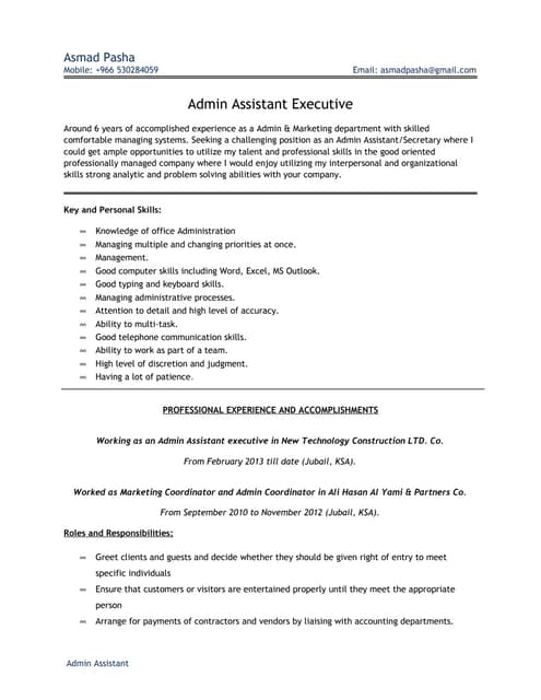 Production syspro clerk job spec | PDF