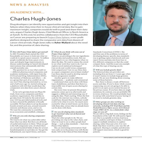 Nature Drug Discovery Dec 2013