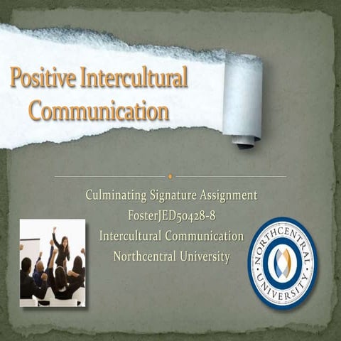 Intercultural Communication